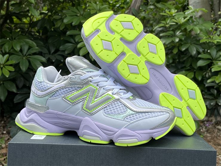 New Balance 9060 White Silver Metallic U9060AGT
