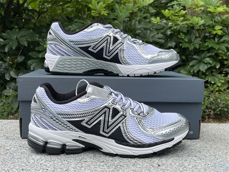 New Balance 860v2 White Silver ML860XD