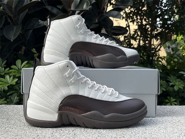 SoleFly x Air Jordan 12 Holiday 2024 FZ5026-100 Men Brown Sneakers