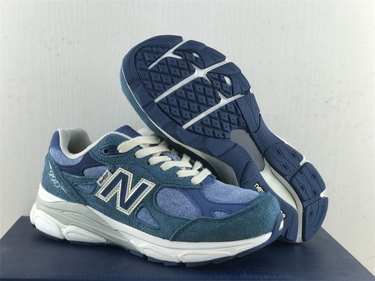New Balance Levi's x 990v3 Made In USA Mallard Blue