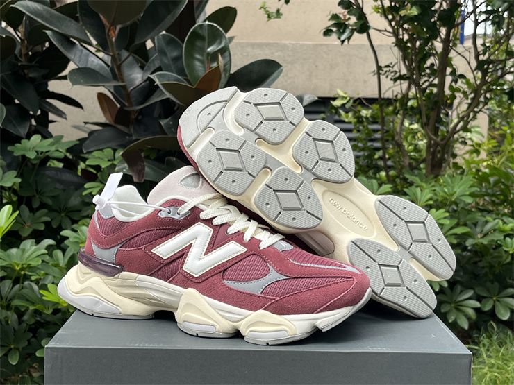 New Balance 9060 Low Washed Burgundy U9060VNA