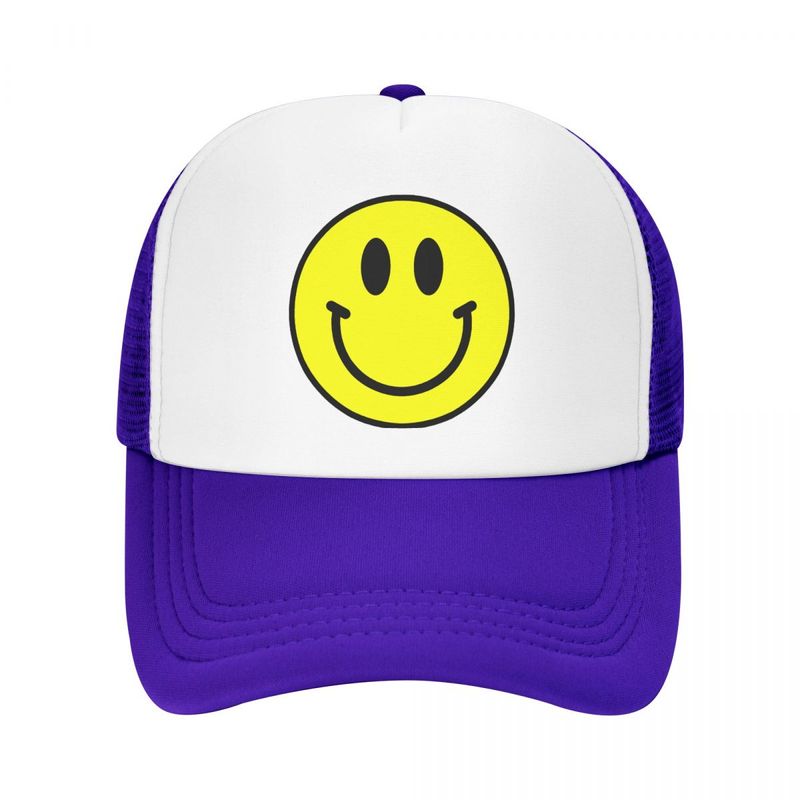Smiley Face Hat Adjustable Trucker Hat for Adult Adjustable Baseball Cap ID504474839