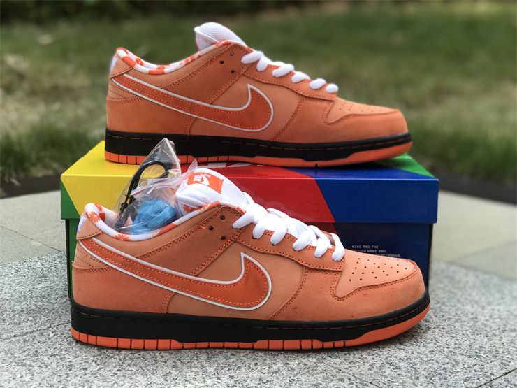 Concepts × Nike SB Dunk Low SP Orange Lobster FD8776-800