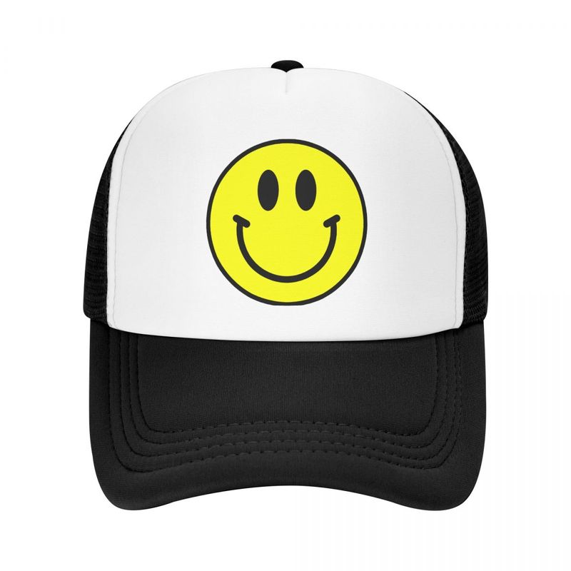 Smiley Face Hat Adjustable Trucker Hat for Adult Adjustable Baseball Cap ID504474839