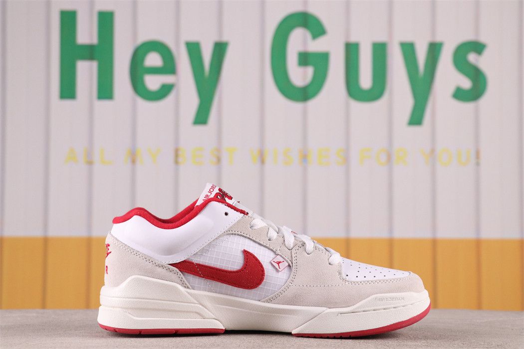 Jordan Stadium 90 Low White Varsity Red DX4397-106
