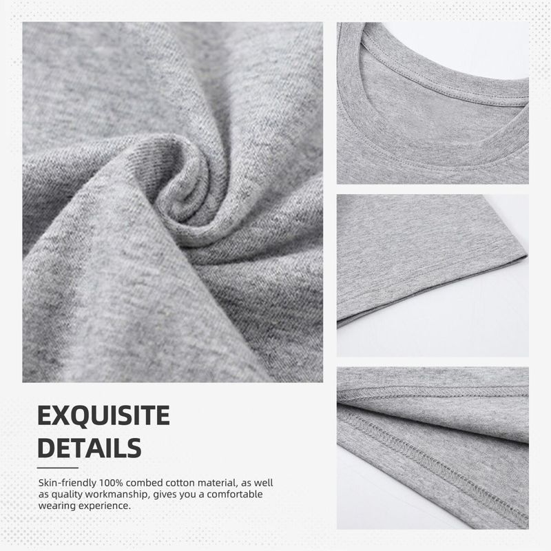 Men Cotton T-shirt Crew Neck Short Sleeve Tee shirt ID735628720