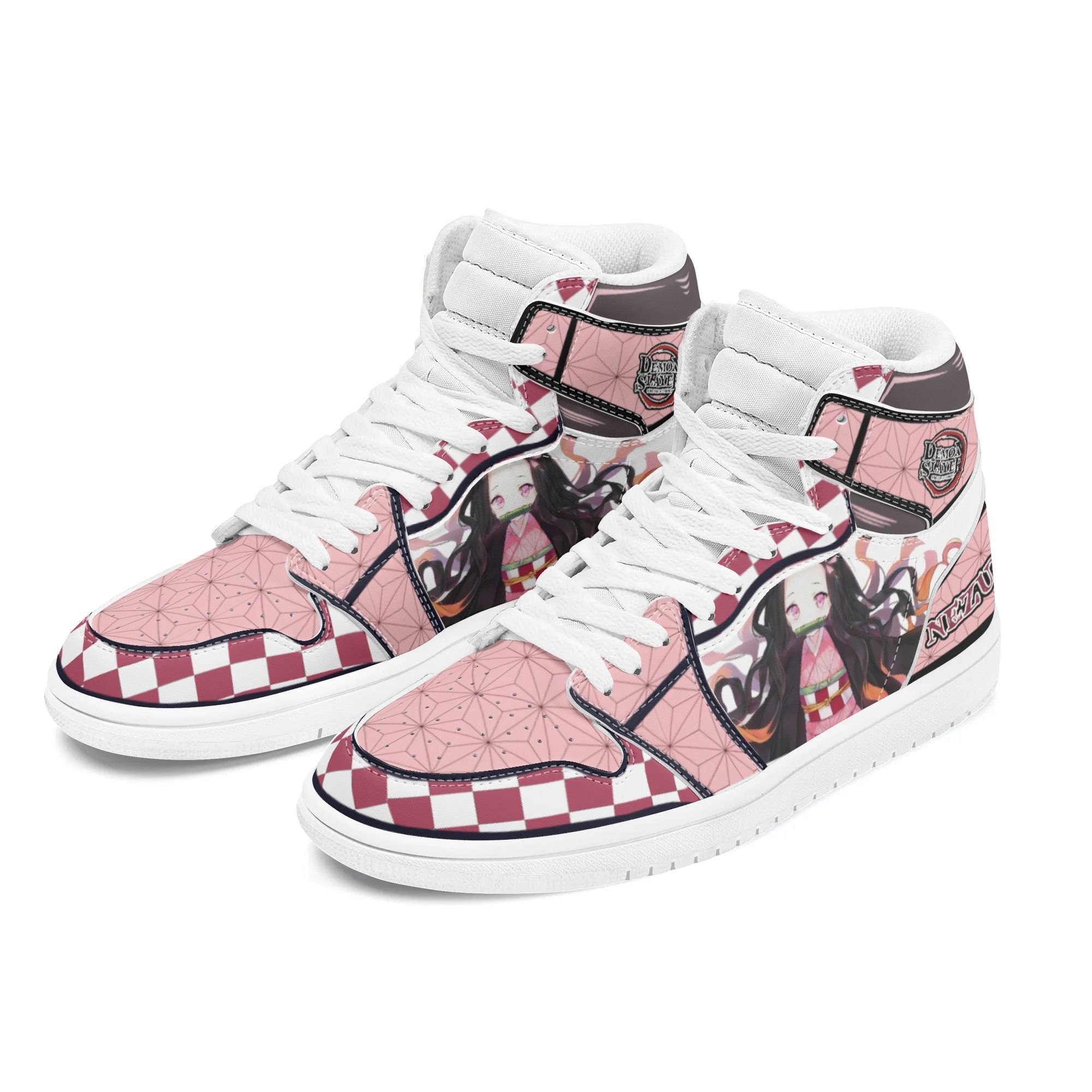 Demon Slayer Anime Shoe Men Dropshipping Nezuko Attack Cartoon Cosplay Sneakers