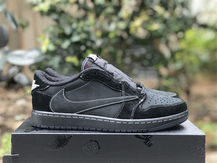 Travis Scott x Air Jordan 1 Low Black Phantom DM7866-001 Sneakers