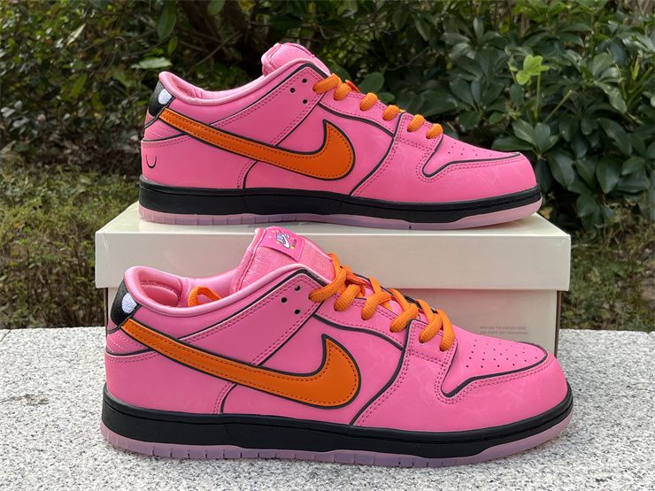 The Powerpuff Girls Nike SB Dunk Low Blossom FD2631-600