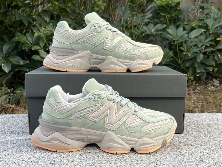 The Whitaker Group x New Balance 9060 Missing Pieces Pack Silver Moss Green U9060WA1