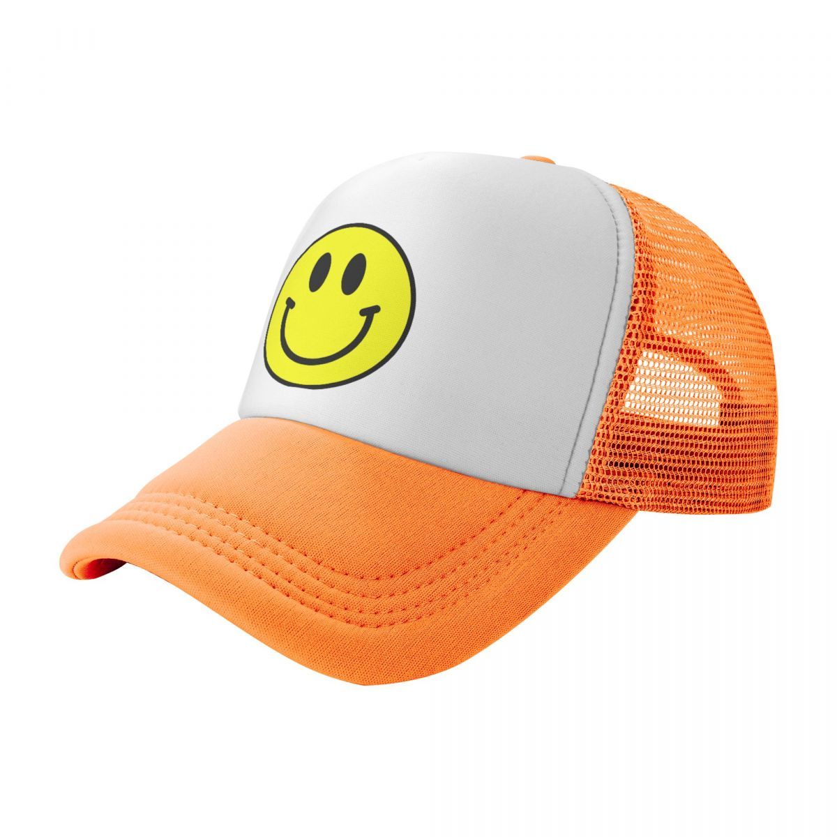 Smiley Face Hat Adjustable Trucker Hat for Adult Adjustable Baseball Cap ID504474839