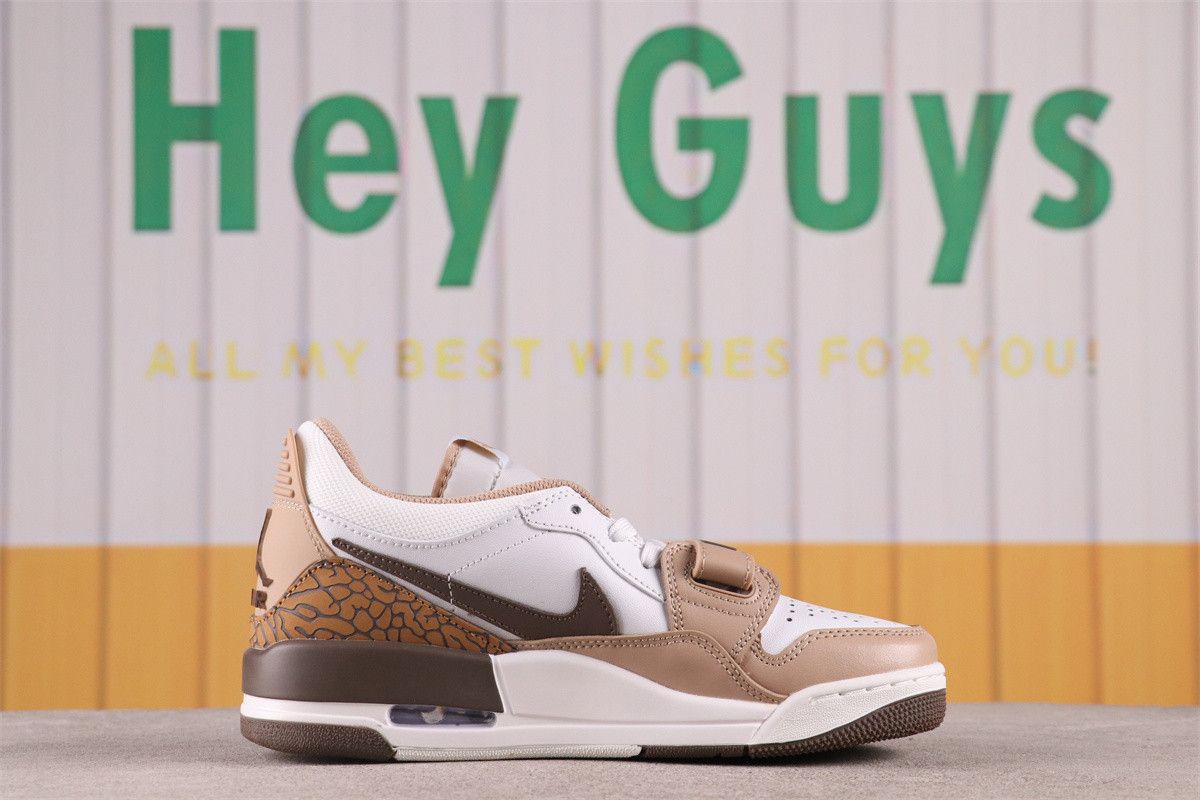 Nike Air Jordan Legacy 312 Low White Brown FQ6859-201