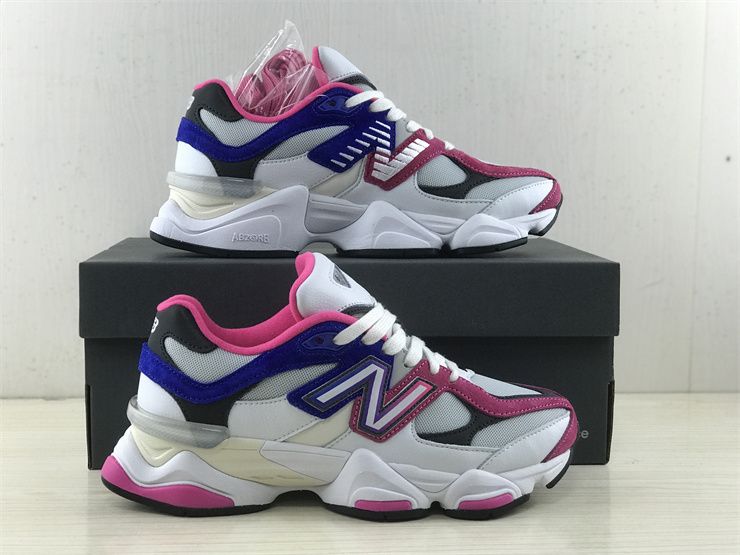 New Balance 9060 White Pink Blue