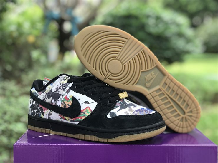 Supreme × Nike SB Dunk Low Rammellzee FD8778-001