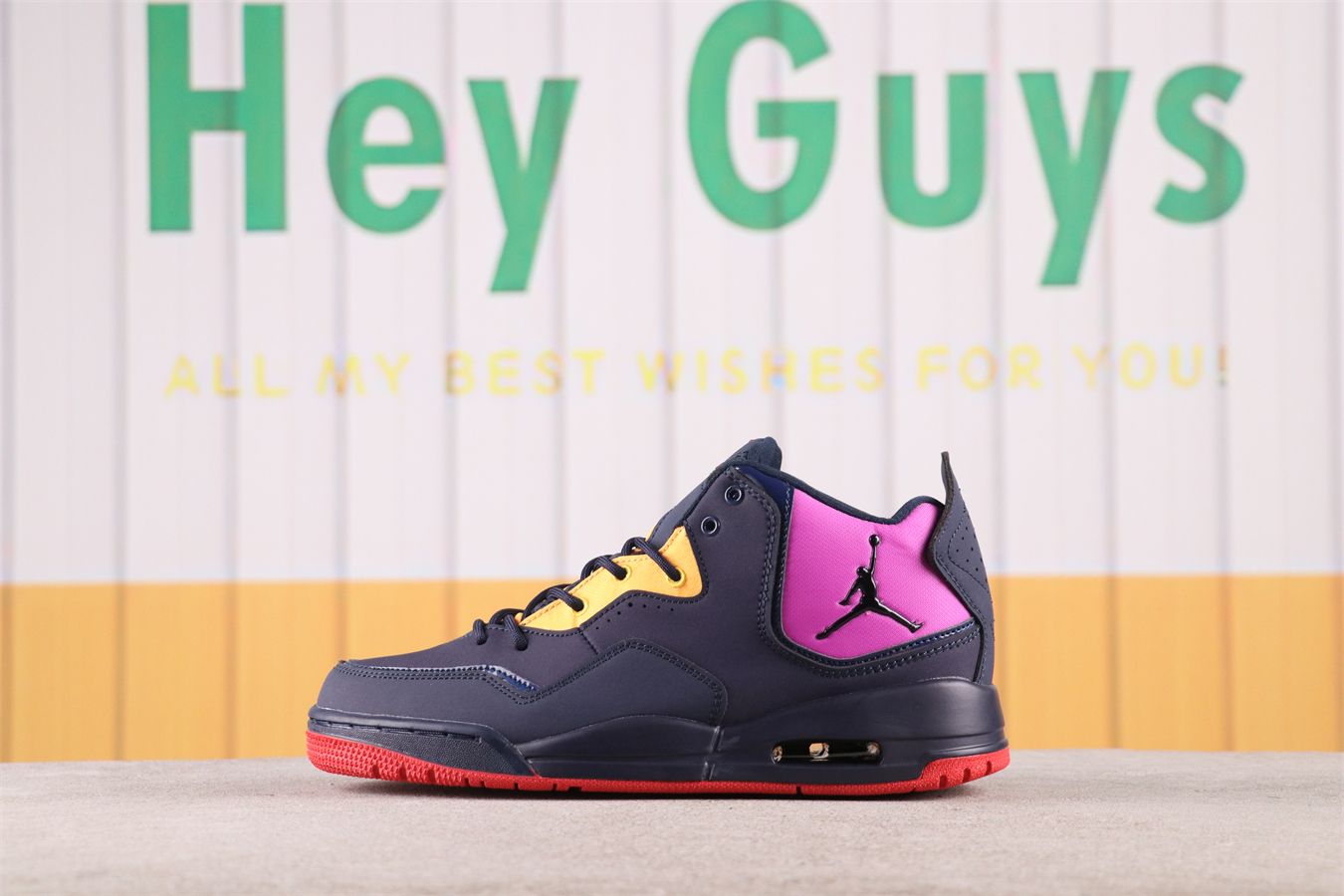 Cheap Air Jordan Courtside 23 Dark Blue Purple Red AR1002-400