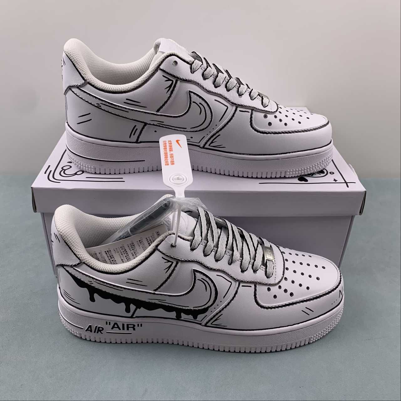 Nike Air Force 1 07 Low White Black CW2288-811