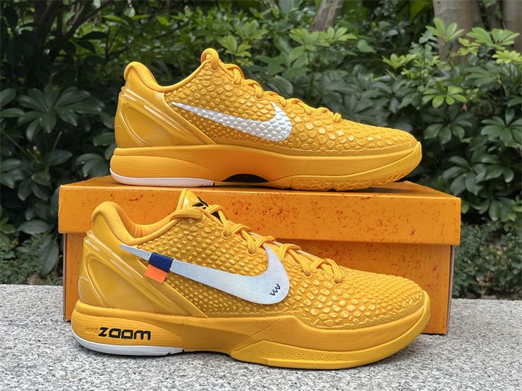 Nike Kobe 6 Protro Mambacita Chaos Yellow Jaune CW2190-501