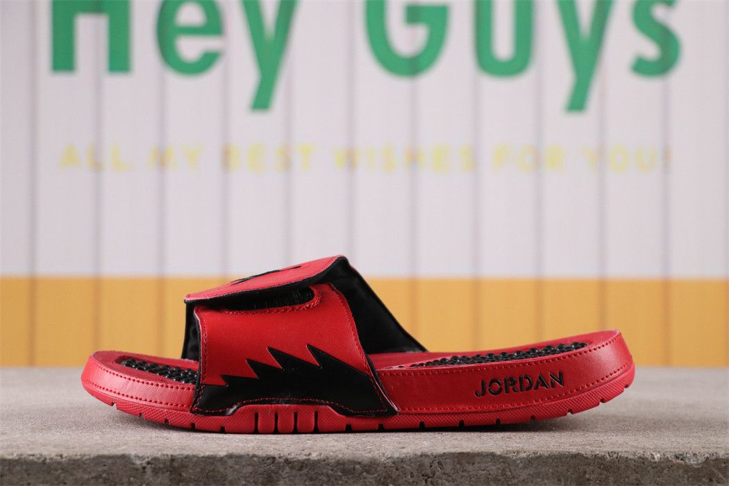 Jordan Hydro 5 Slide Red Black 555501-601