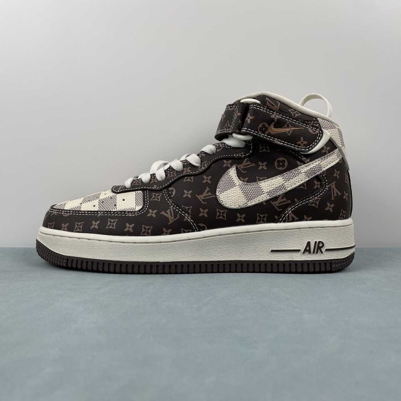 Louis Vuitton x Nike Air Force 1 Mid Monogram Damier DV0688-200
