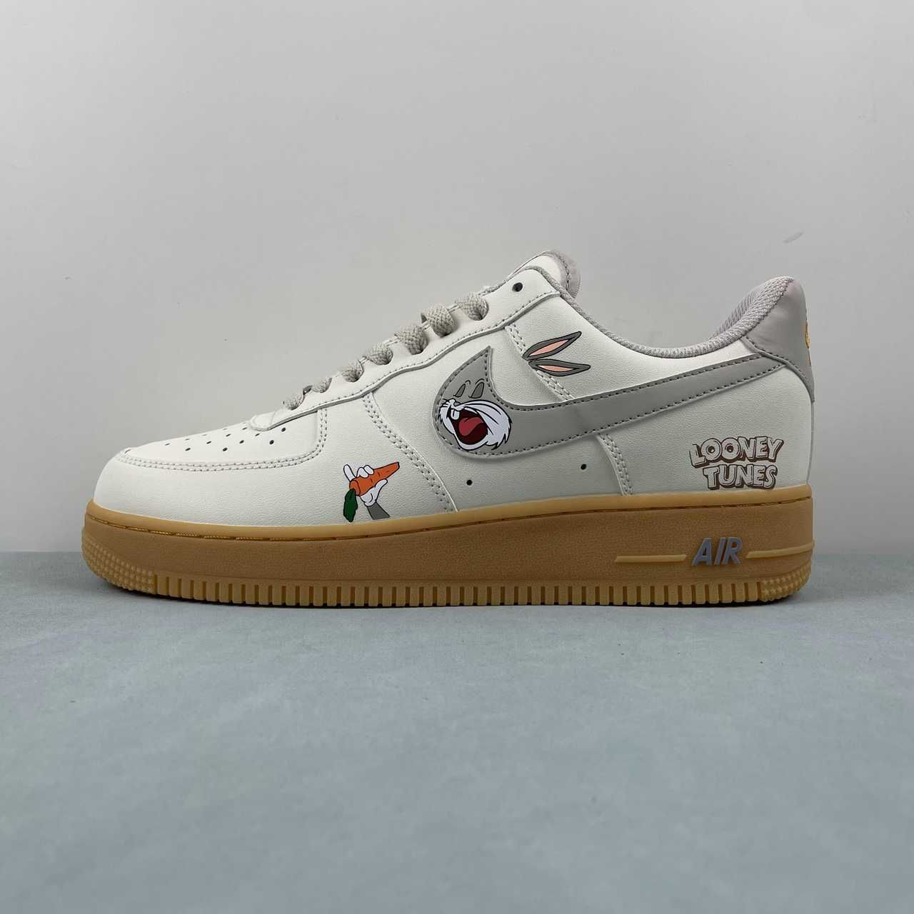 Nike Air Force 1 07 Low Looney Tunes White Light Gray CX2351-066