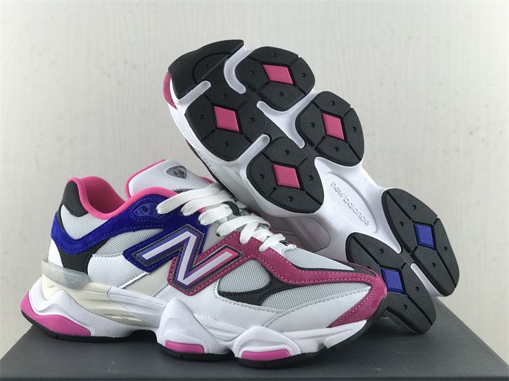 New Balance 9060 White Pink Blue