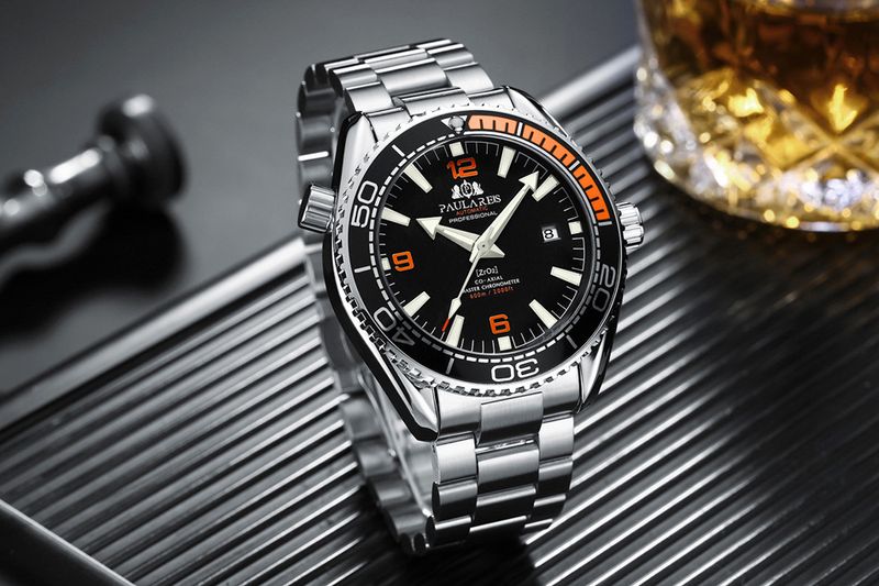 Professional ZRO2 Co-Axial Master Chronometer Automatic Mechanical Watches