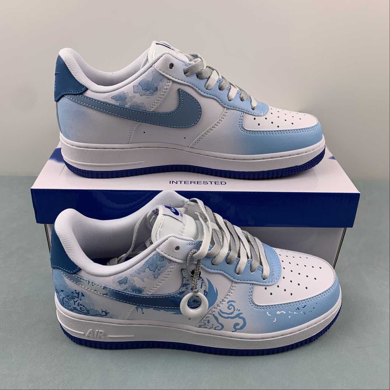 Nike Air Force 1 07 Low White Blue DV0813-104