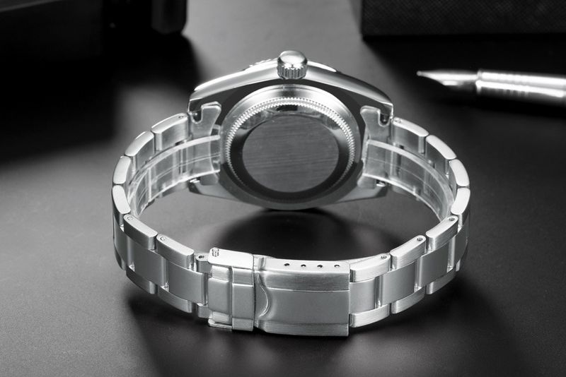 Automatic Mechanical Luminous Watch Stainless Steel Mens Wristwatches