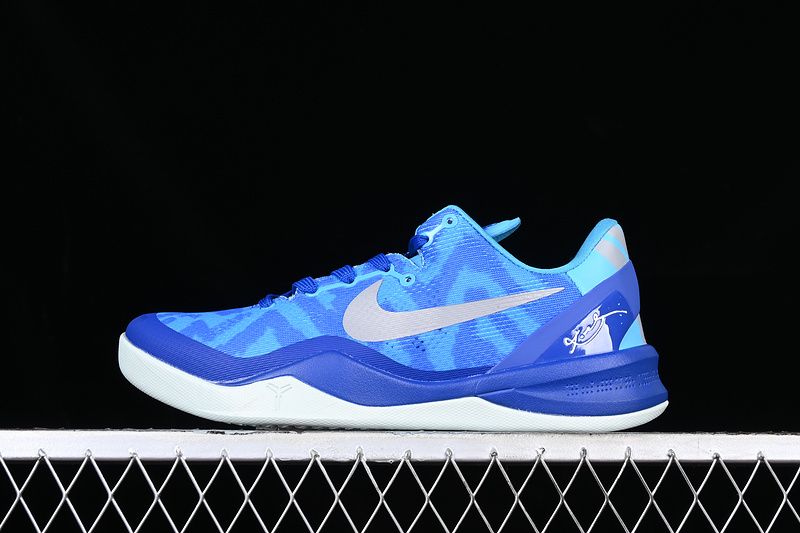 Nike Kobe 8 System Blue Coral Snake 555035-400