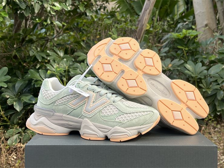 The Whitaker Group x New Balance 9060 Missing Pieces Pack Silver Moss Green U9060WA1