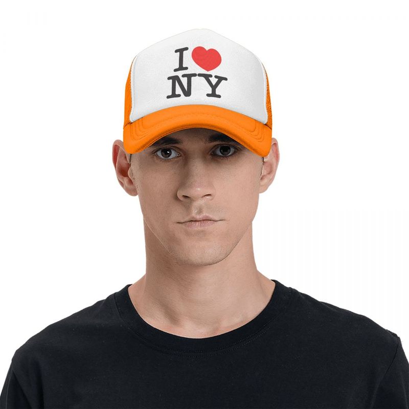 I Love New York Trucker Hat Baseball Cap Dad Hat Mesh Cap ID504474857