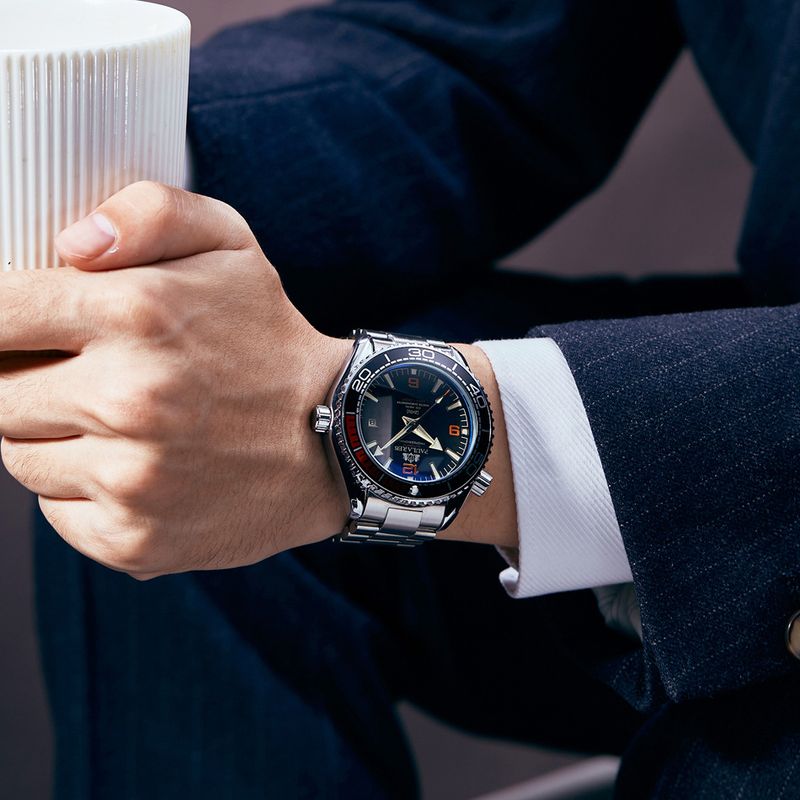 Professional ZRO2 Co-Axial Master Chronometer Automatic Mechanical Watches