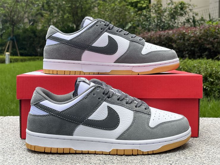 Nike Dunk Low Smoke Grey Gum 3M Swoosh FV0389-100