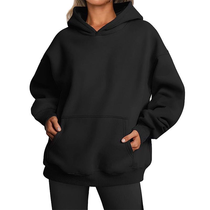 Womens Oversized Hoodies Fleece Trendy Sweatshirts Fall Fashion Pullover