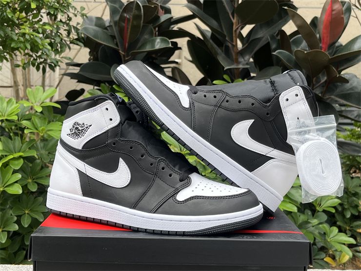 Cheap Air Jordan 1 Retro OG Reverse Panda Black White DZ5485-010