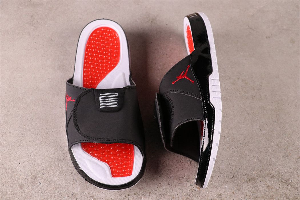 Nike Air Jordan Hydro 11 XI Slides Bred White AA1336-006