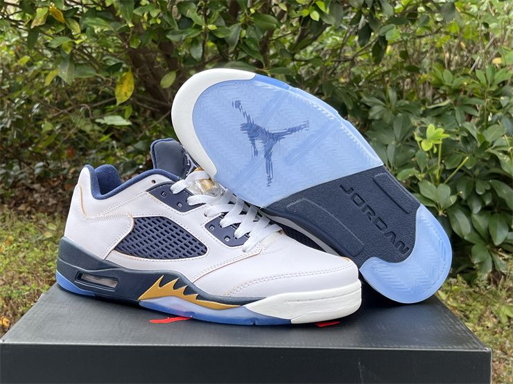 Air Jordan 5 Retro Low Dunk From Above 819171-135 Sneakers