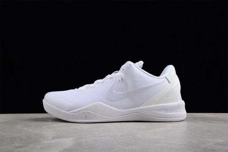 Nike Kobe 8 Protro Halo Triple White FJ9364-100