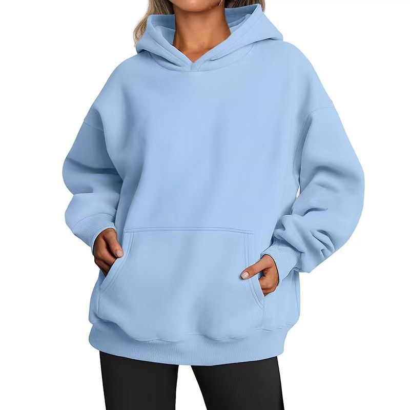 Womens Oversized Hoodies Fleece Trendy Sweatshirts Fall Fashion Pullover
