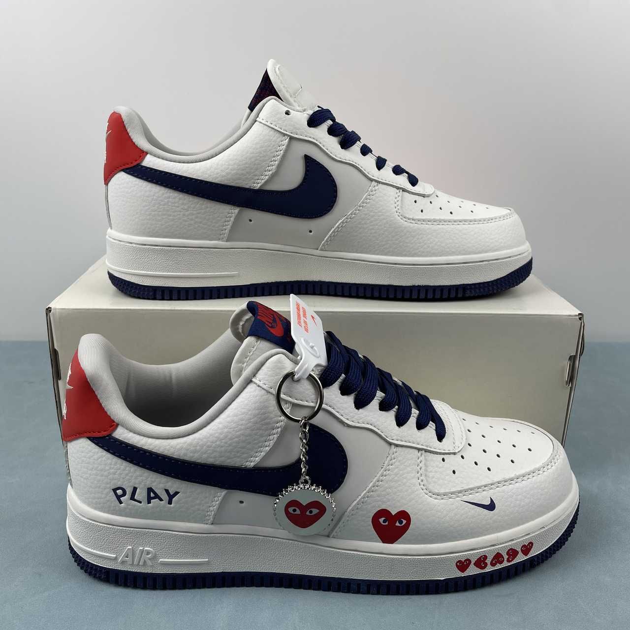 Nike Air Force 1 Low White Red Blue KK1988-001