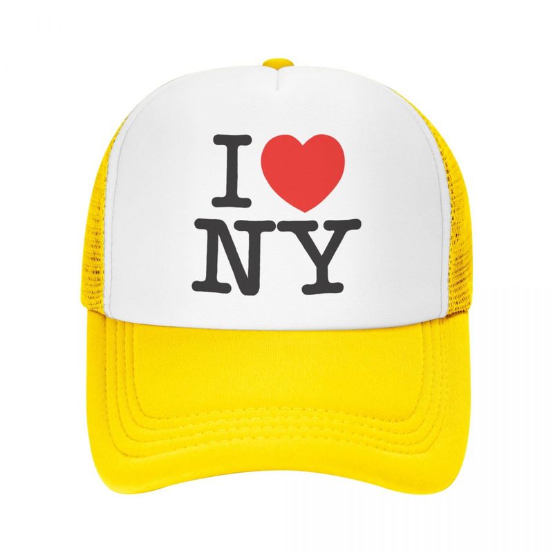 I Love New York Trucker Hat Baseball Cap Dad Hat Mesh Cap ID504474857