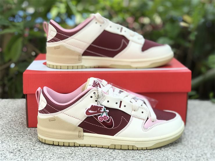 Nike Dunk Low Disrupt 2 Team Red Ivory FD4617-667