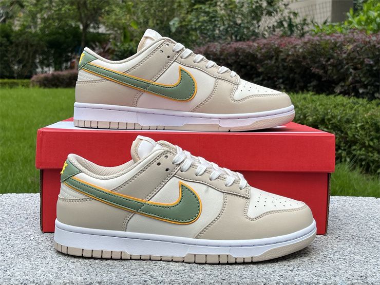 Nike Dunk Low Pale Ivory Oil Green FQ6869-131