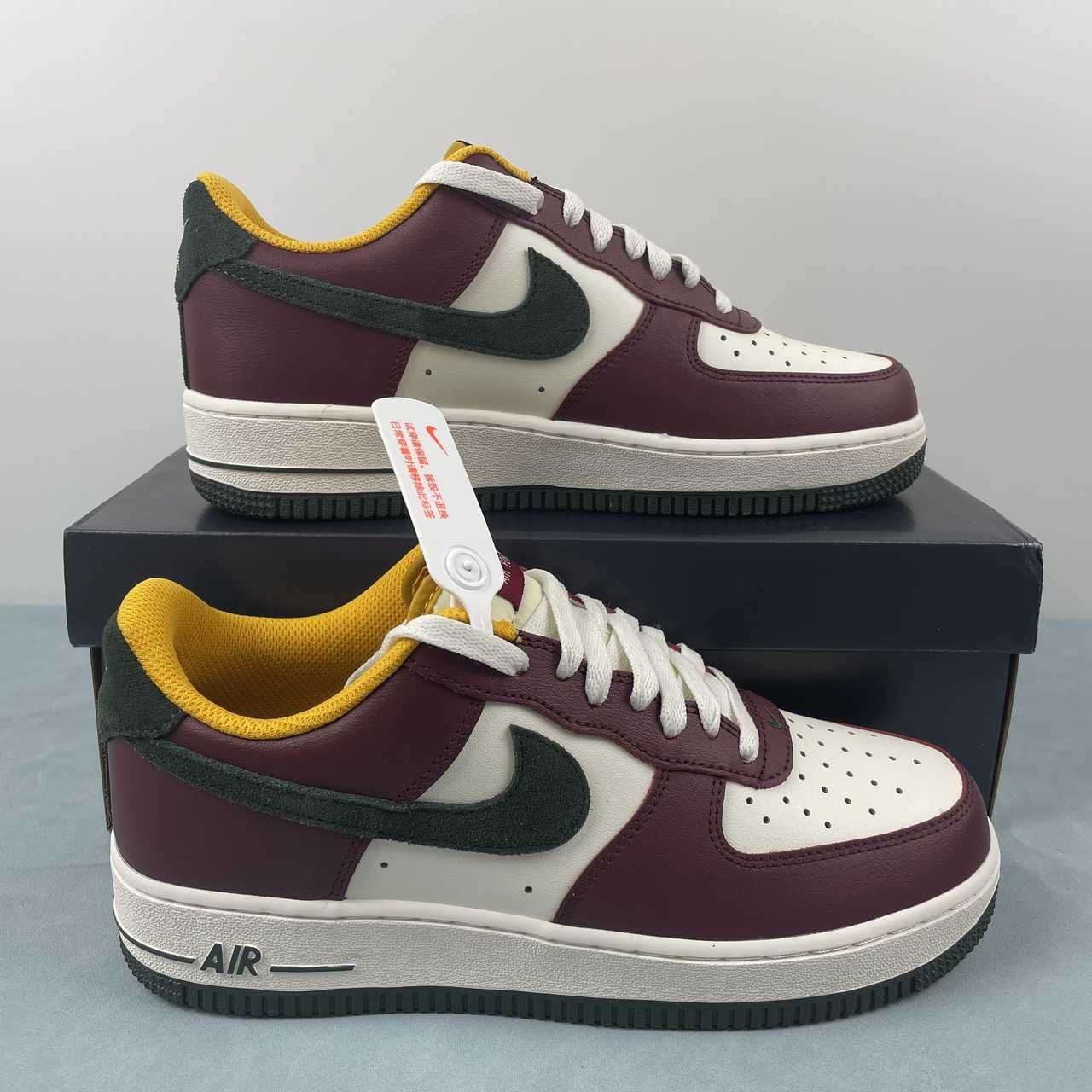 Nike Air Force 1 Low Dark Team Red Vintage Green HQ3612-113