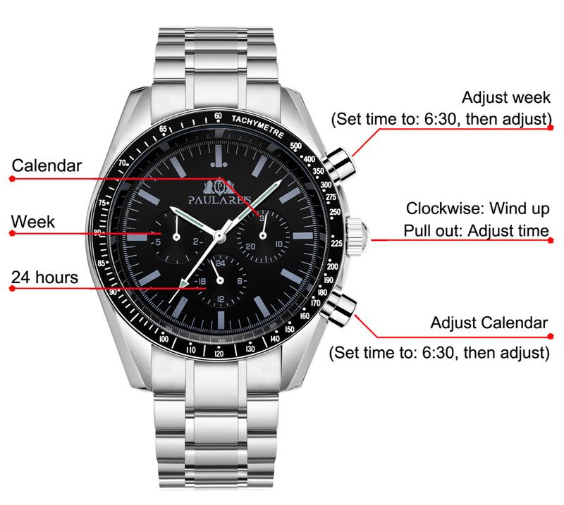 Speedmaster Homage Waterproof Automatic Movement Watch