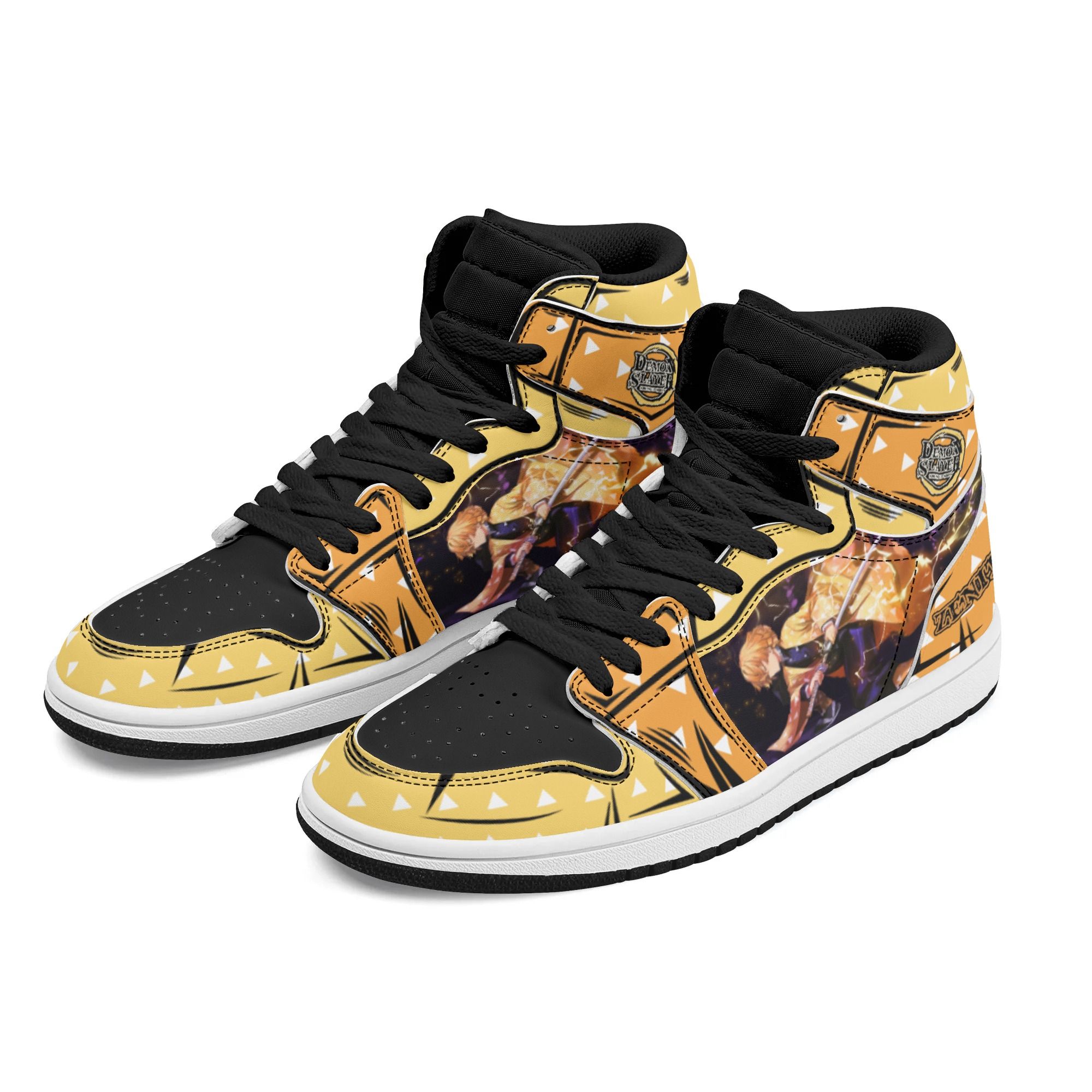 Demon Slayer Zenitsu High Top Sneakers