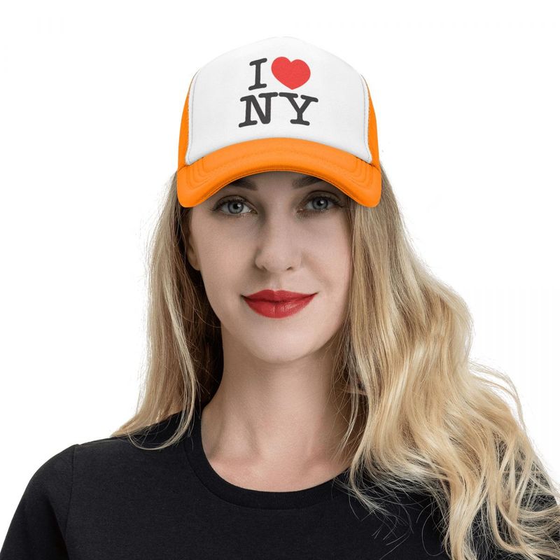 I Love New York Trucker Hat Baseball Cap Dad Hat Mesh Cap ID504474857
