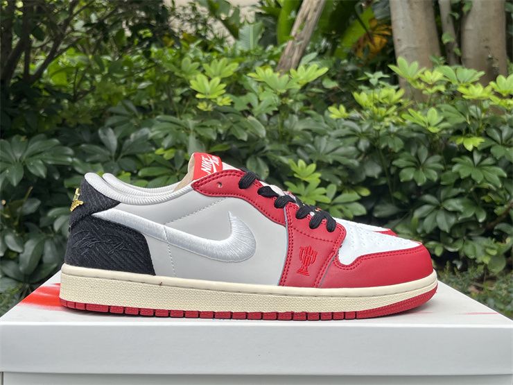 Cheap Trophy Room x Air Jordan 1 Low OG Home HV6157-100 Shoes