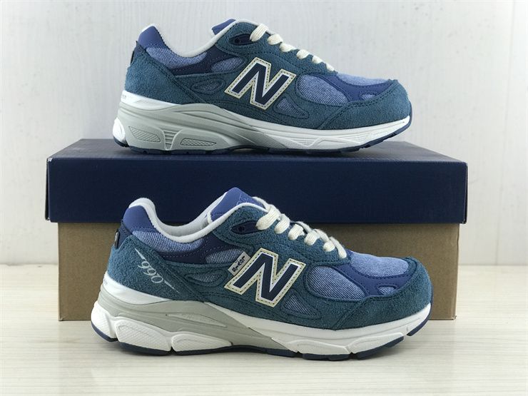 New Balance Levi's x 990v3 Made In USA Mallard Blue