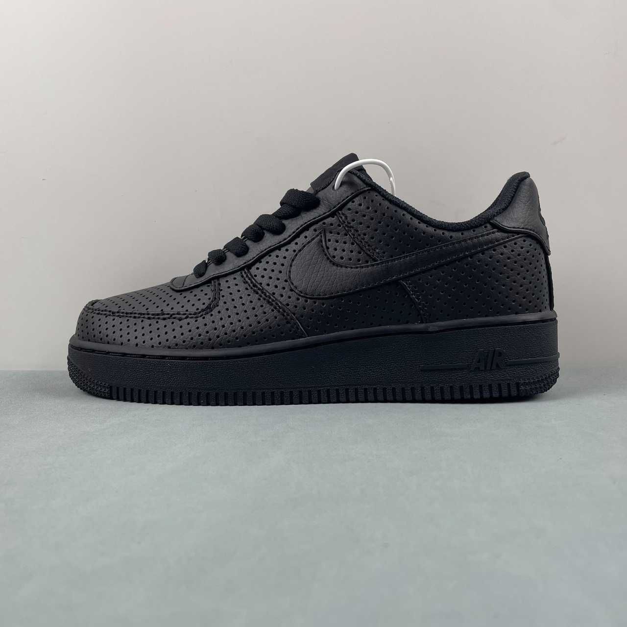 Nike Air Force 1 Low SP Triple Black Perforated HF8189-001